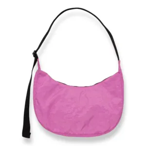Baggu Medium Nylon Crescent Bag Extra Pink
