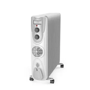 Black & Decker BXRA1302IN 13 Fin Oil Filled  Room Heater (2800 watt) With PTC fan Heater