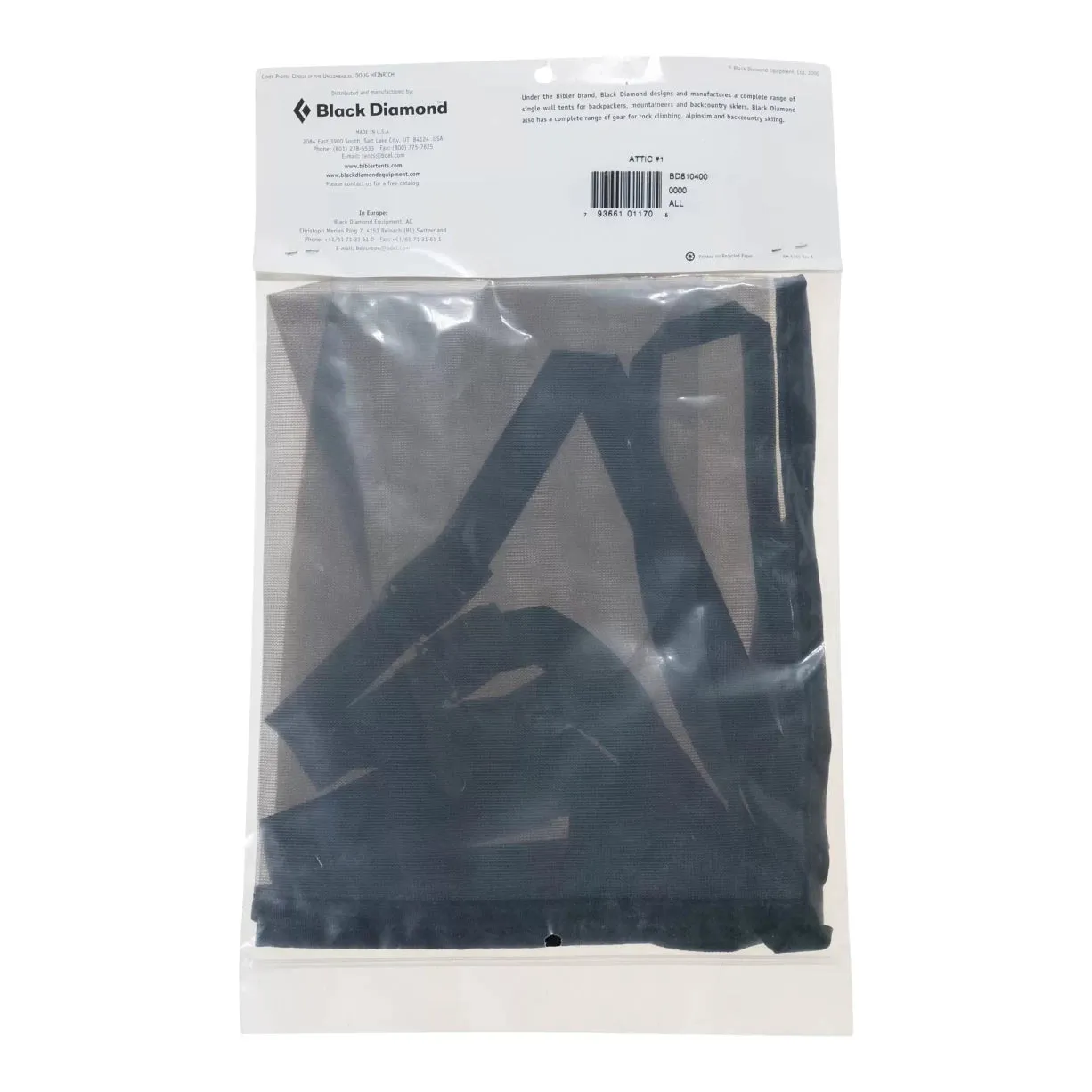 Black Diamond Bibler Attic 1 Gear Hammock