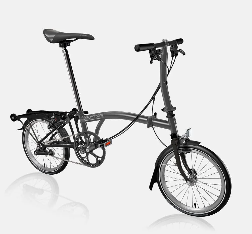 Brompton P Line  - 4-Speed - Low Handlebar - Roller Frame