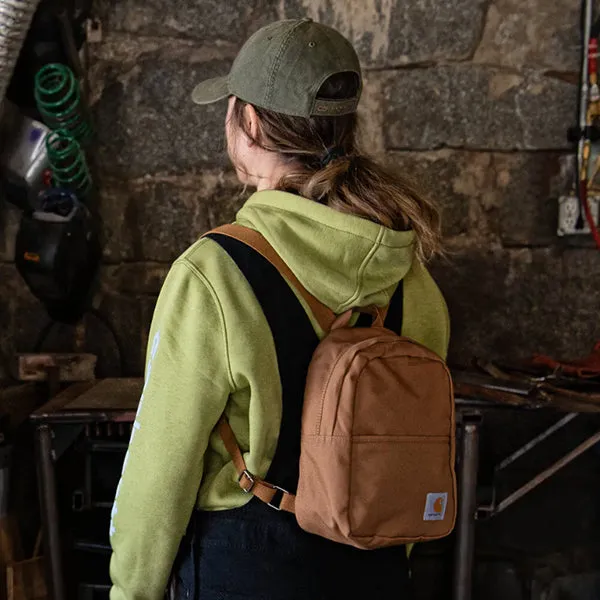 CARHARTT CLASSIC MINI BACKPACK CARHARTT BROWN