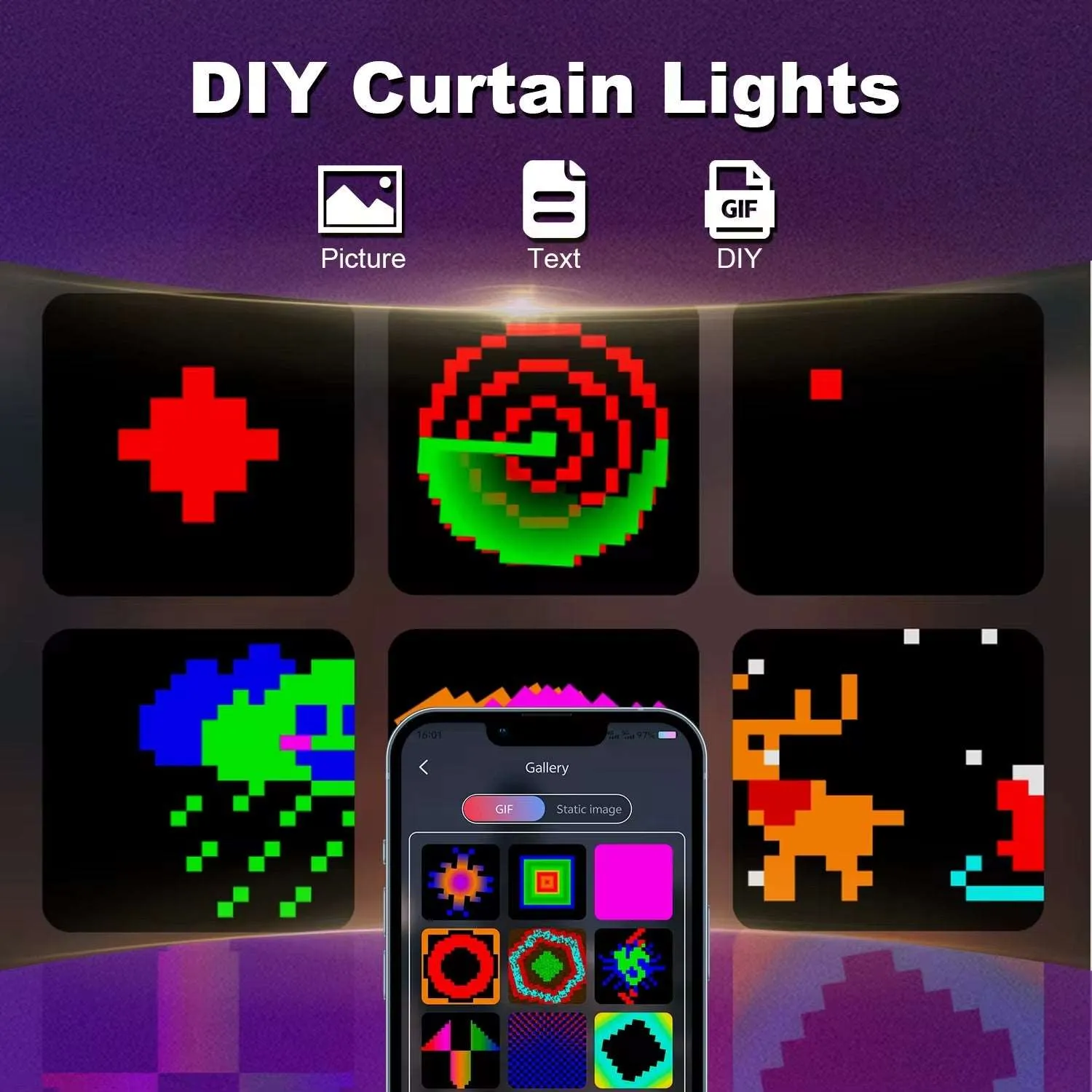 Customizable Smart Curtain