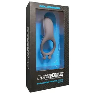Doc Johnson Optimale Rechargeable Vibrating C-Ring Slate