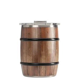 Double Barrel™ 24oz Oak Wood Grain