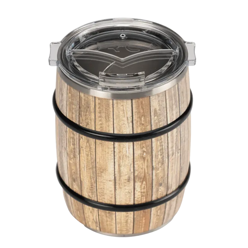 Double Barrel-White Oak Wood Grain