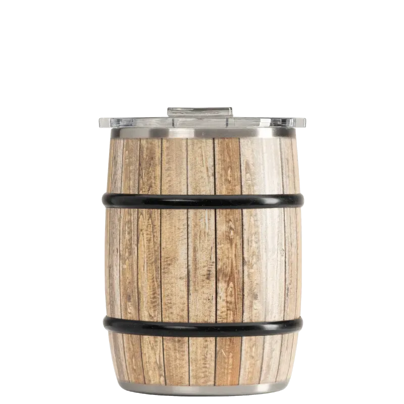Double Barrel-White Oak Wood Grain