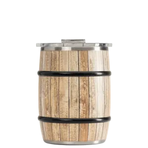 Double Barrel-White Oak Wood Grain