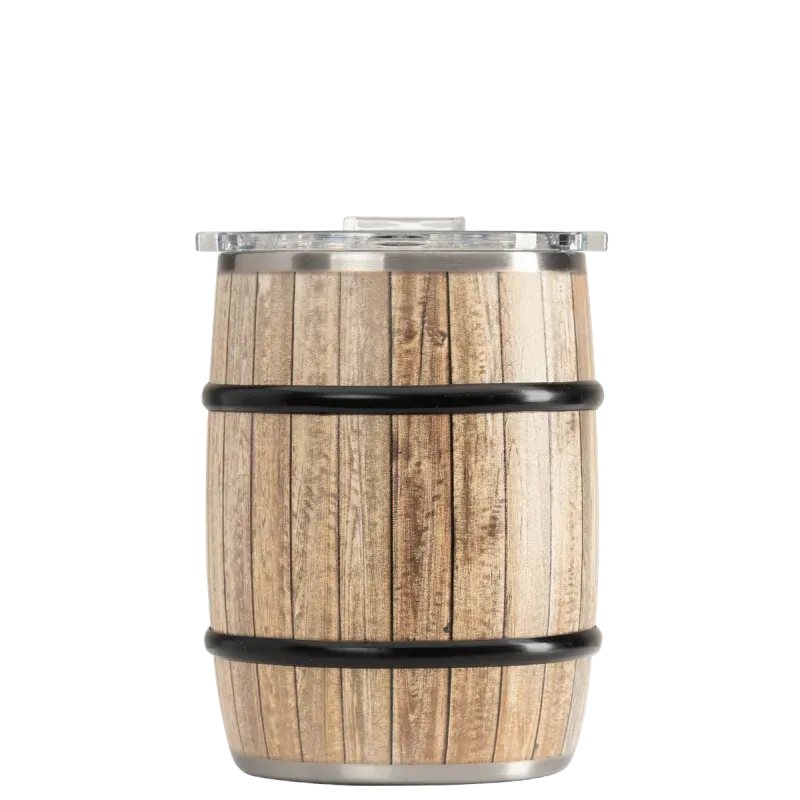 Double Barrel-White Oak Wood Grain