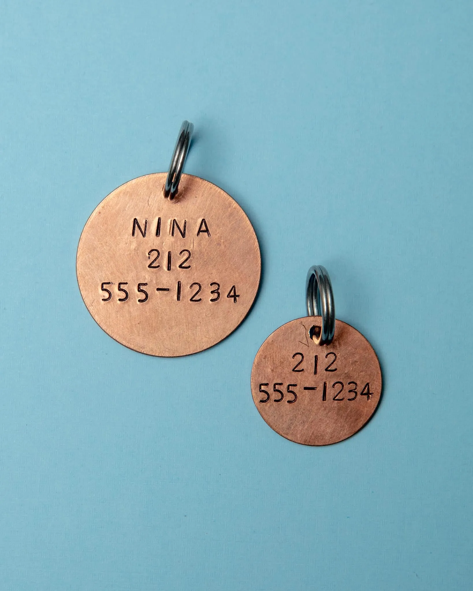 Drama Queen Round ID Tag (Custom/Drop-Ship) (Made in the USA)