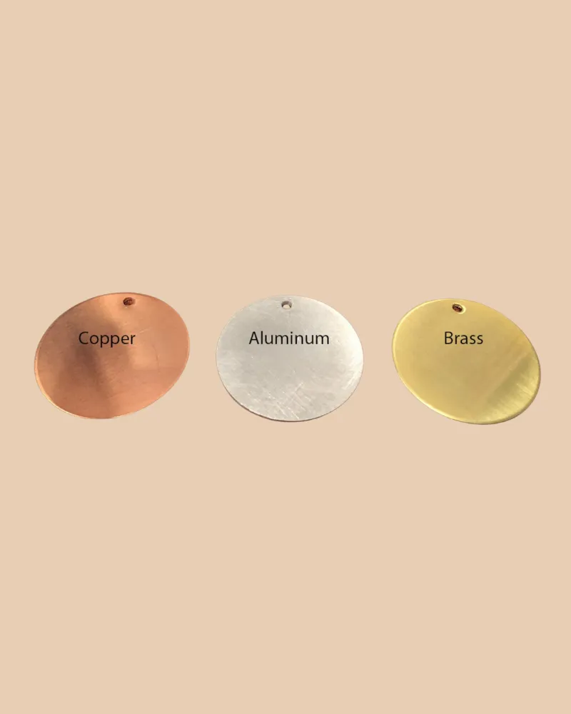 Drama Queen Round ID Tag (Custom/Drop-Ship) (Made in the USA)