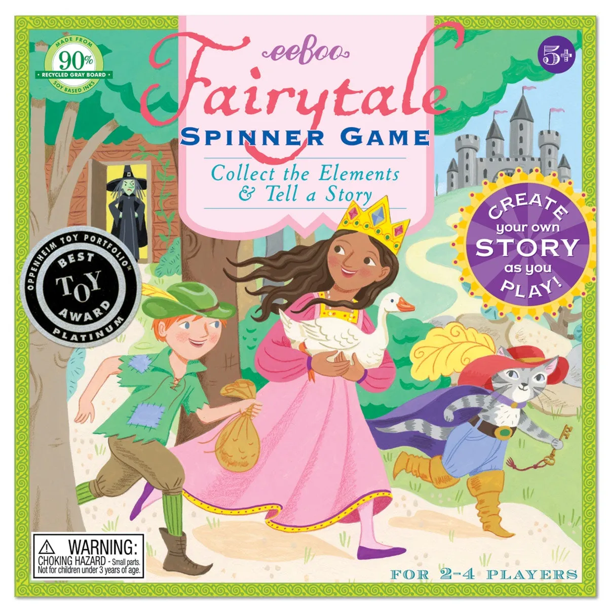 eeBoo Spinner Game Fairytale