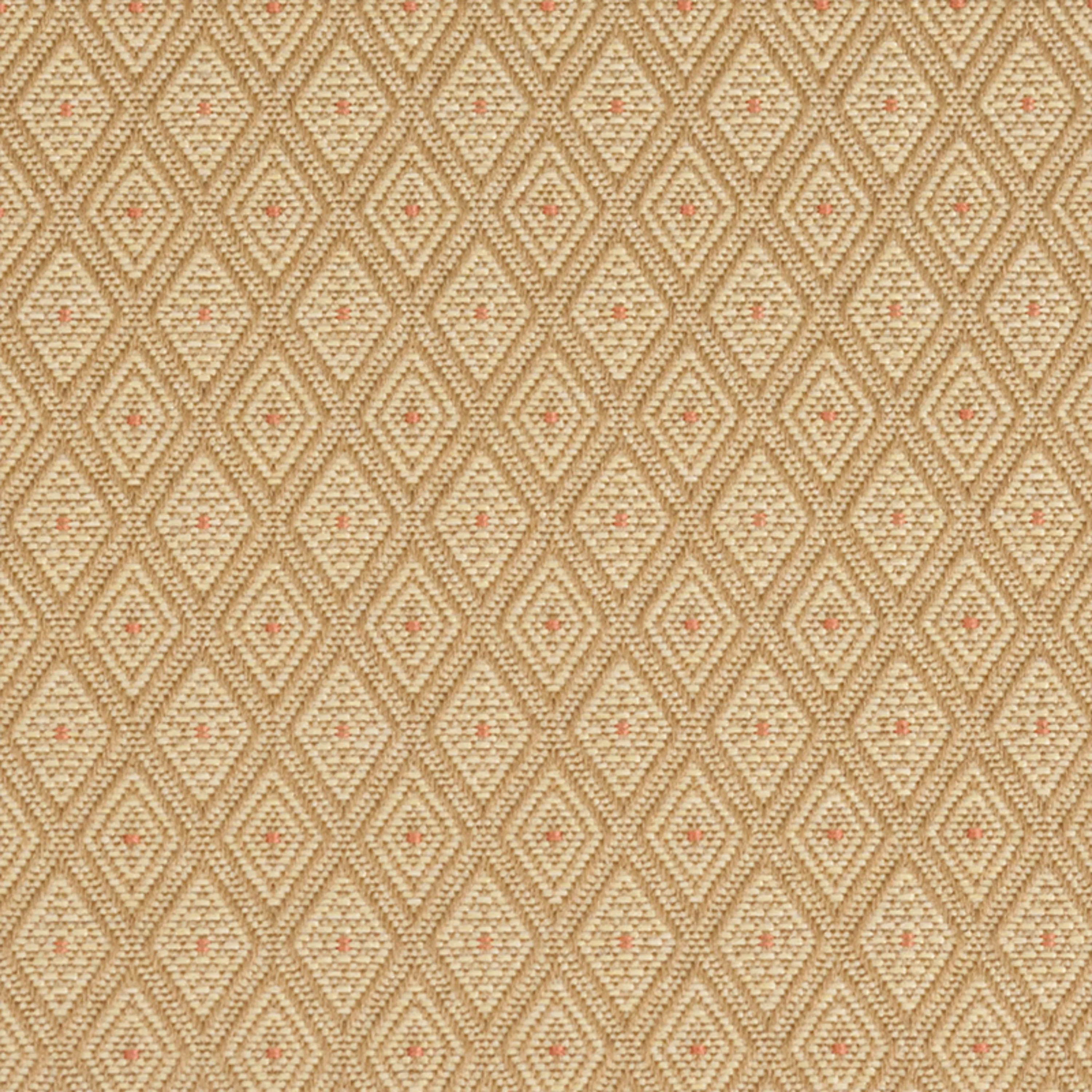 Embroidered HERCULES Series 18.5''W Church Chair in Bedford Fabric - Gold Vein Frame