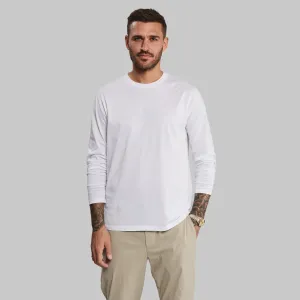 Equator T Shirt. Long Sleeve White edition.