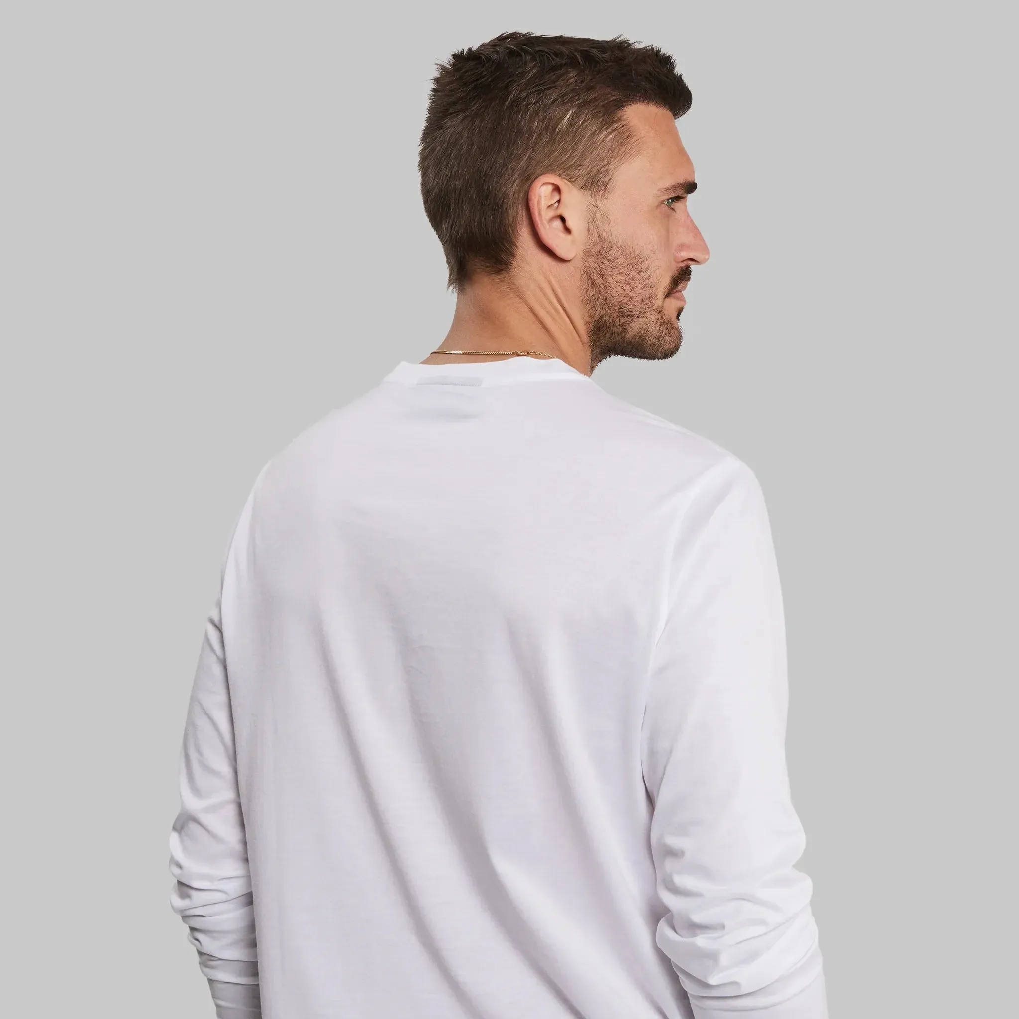 Equator T Shirt. Long Sleeve White edition.