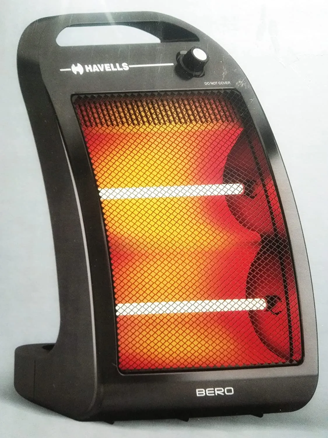 Havells Bero Quartz Heater Black 800w 2 Heat Settings 2 Year Product Warranty GHRGHAHK080