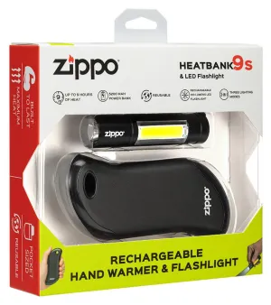HeatBank™ 9s Rechargeable Hand Warmer & Flashlight