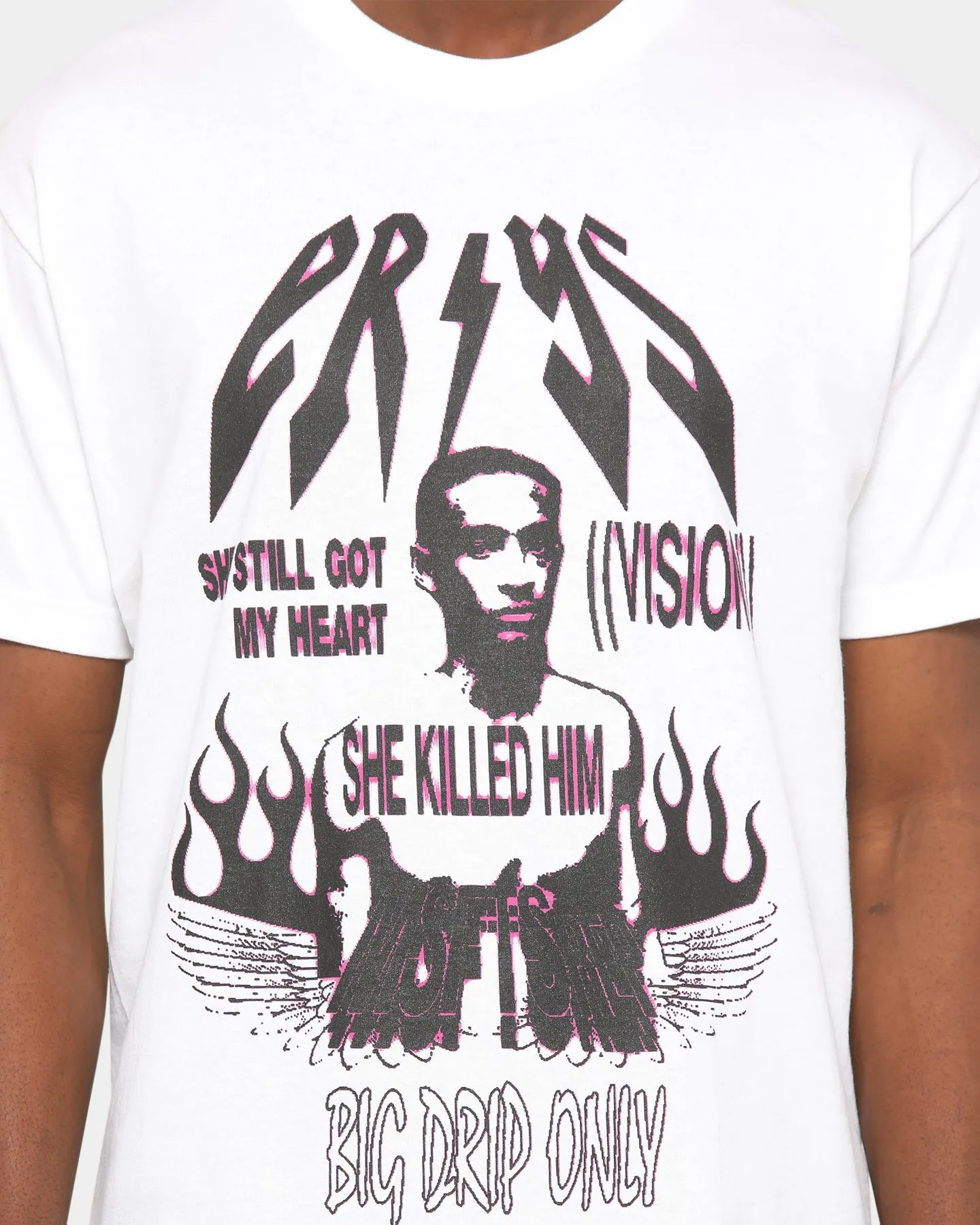 Jaden Smith She's Got My Heart T-Shirt White