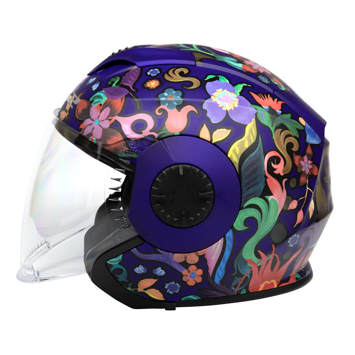 LS2 Helmets Verso Flora Brasil Motorcycle Open Face & 3/4 Helmet