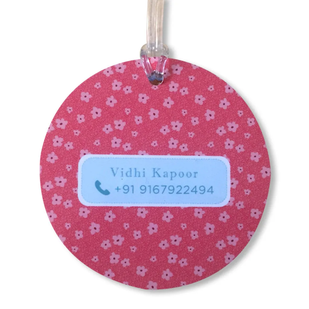 Luggage Tags- Little Bunny (Round) <br> Set of 2