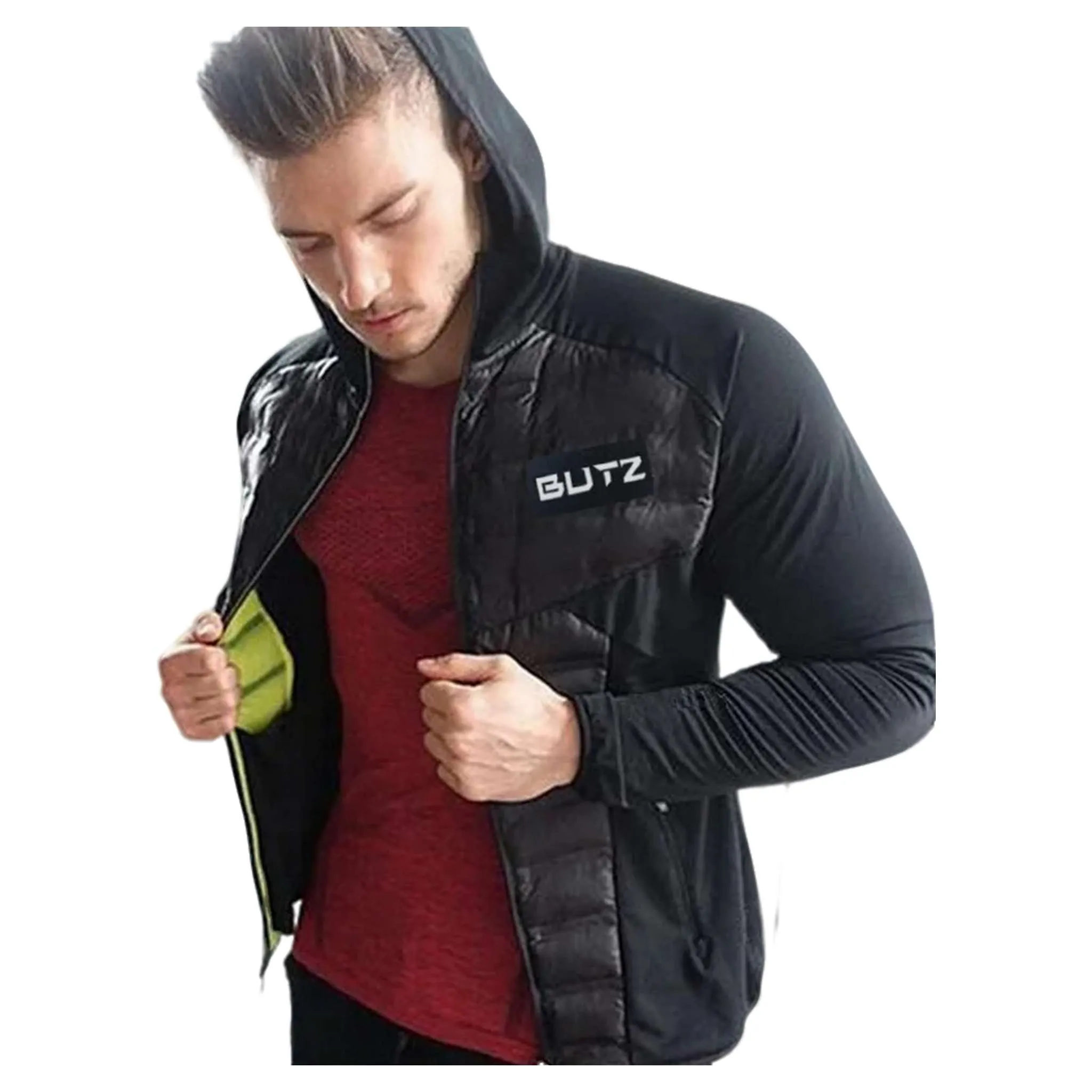 Men's Windproof Thermal Running Jacket