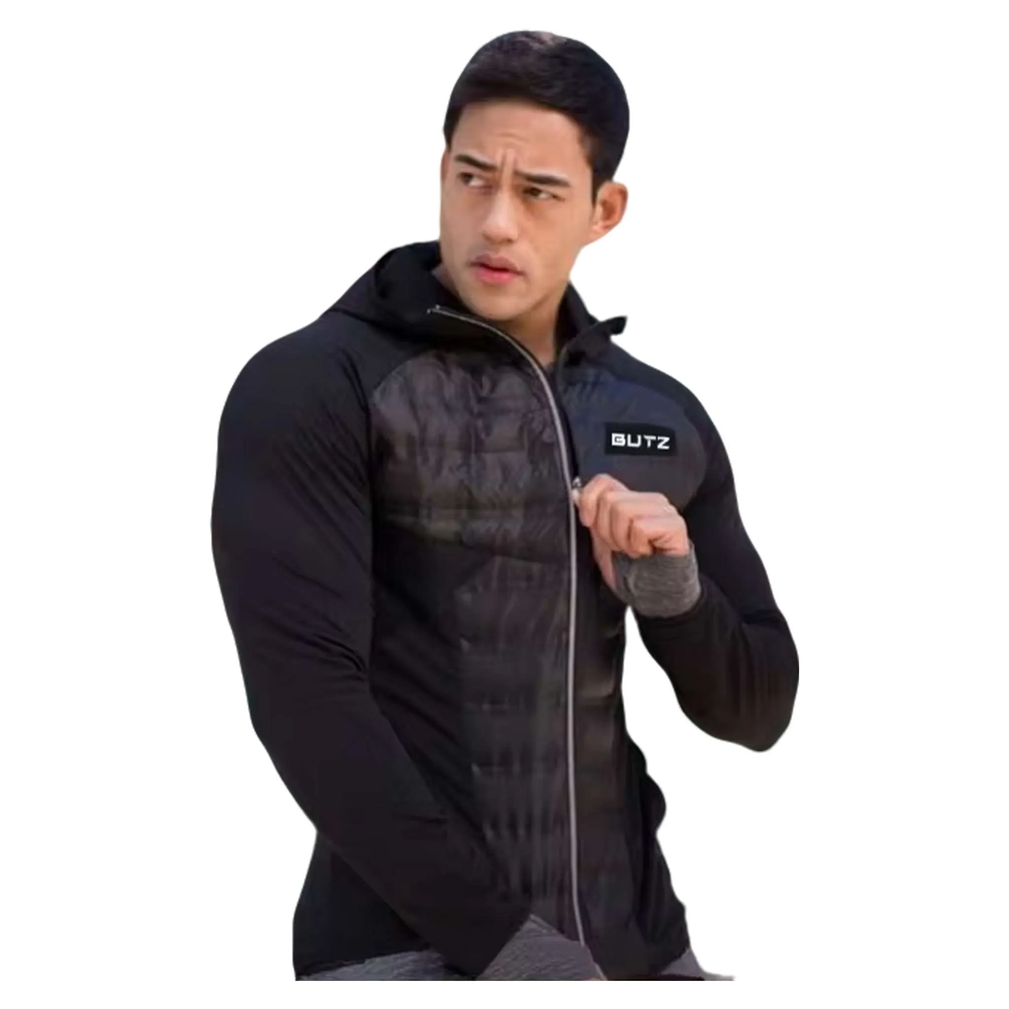 Men's Windproof Thermal Running Jacket