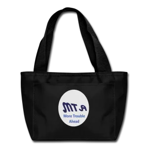 New York City Subway train funny Logo parody Lunch Bag