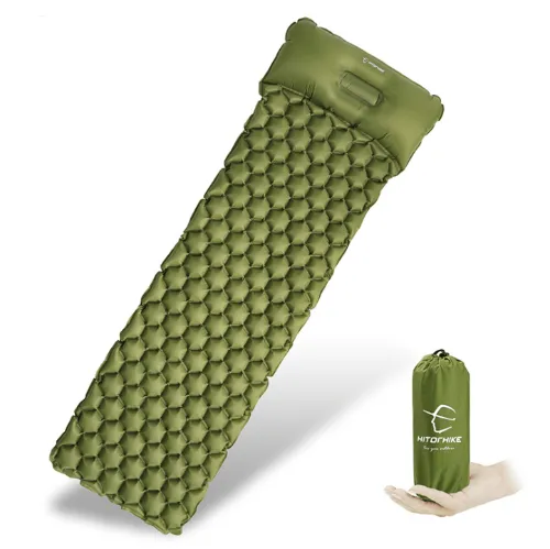 Outdoor Camping Inflatable Mattress Tent Sleeping Mat