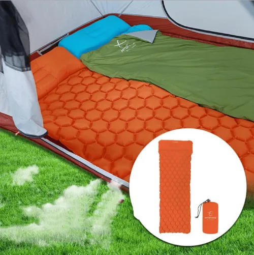 Outdoor Camping Inflatable Mattress Tent Sleeping Mat