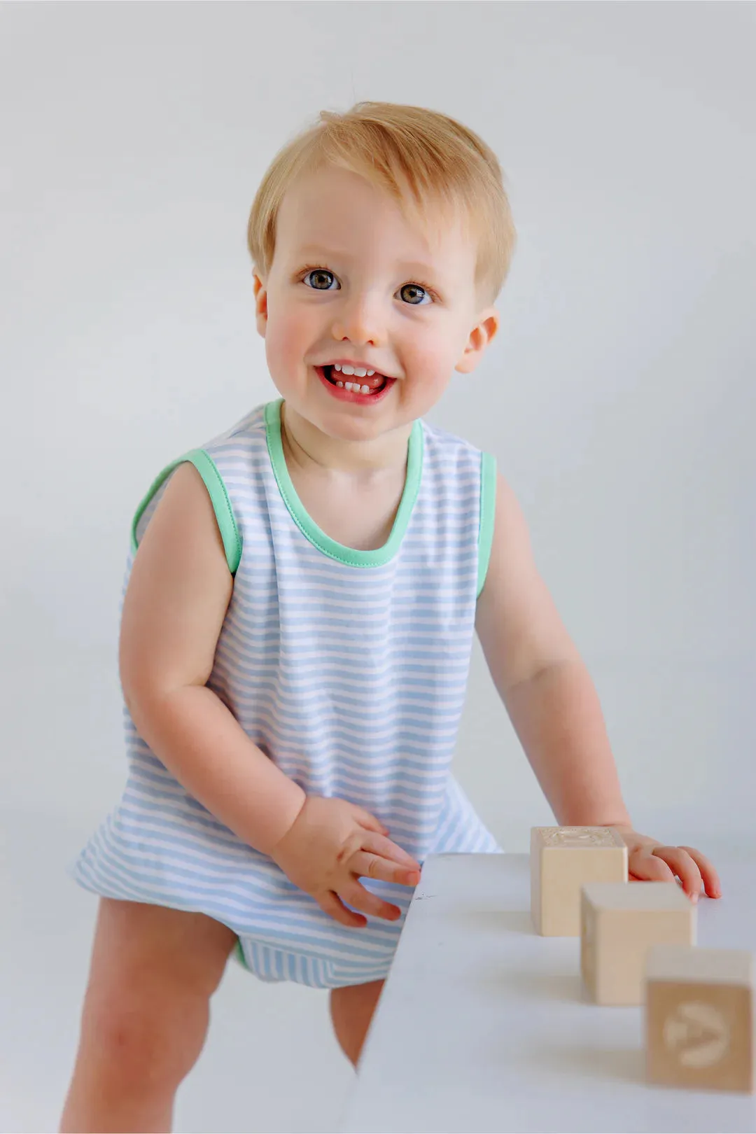 Patton Play Bubble - Buckhead Blue Stripe