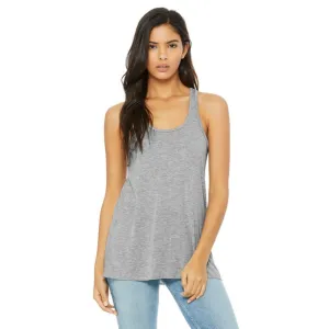 PREMIUM RACERBACK TANK TOP 65/35 POLY VISCOSE BLEND BELLA   CANVAS