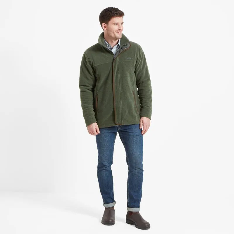 Schoffel Mens Rutland Fleece Jacket - Cedar Green