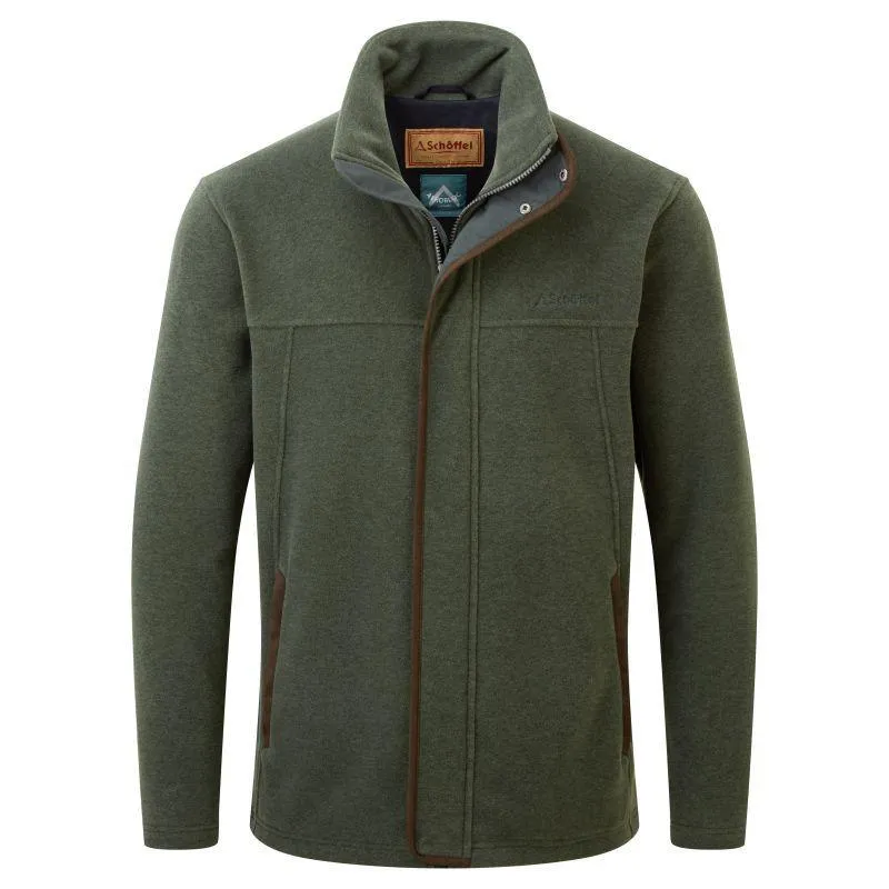 Schoffel Mens Rutland Fleece Jacket - Cedar Green