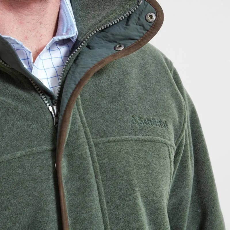 Schoffel Mens Rutland Fleece Jacket - Cedar Green