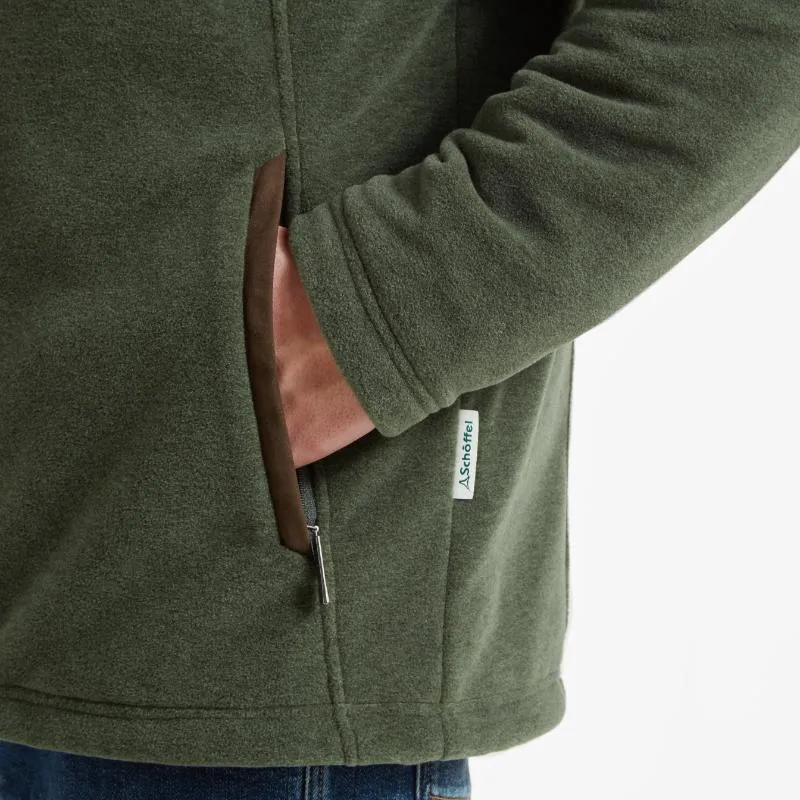 Schoffel Mens Rutland Fleece Jacket - Cedar Green