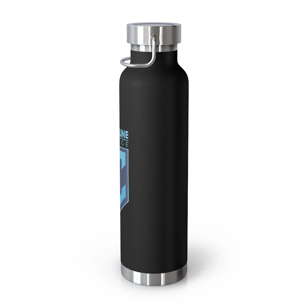Shield Logo Copper Vacuum Insulated Bottle, 22oz