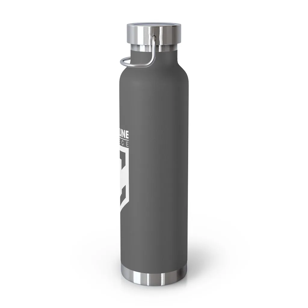 Shield Logo Copper Vacuum Insulated Bottle, 22oz