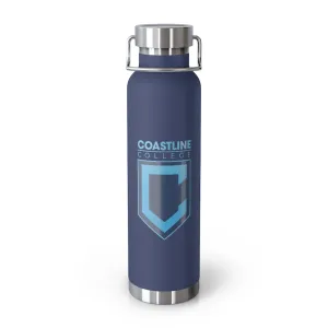 Shield Logo Copper Vacuum Insulated Bottle, 22oz