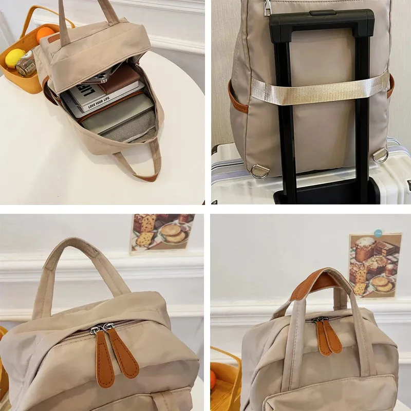 Sohiwoo New Women Laptop Backpacks Daypack Girls Large Capacity School Bag Handbag Men Female Waterproof Nylon Travel Backpacks