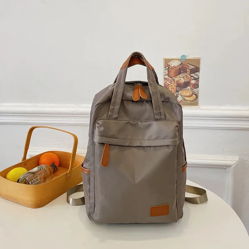 Sohiwoo New Women Laptop Backpacks Daypack Girls Large Capacity School Bag Handbag Men Female Waterproof Nylon Travel Backpacks