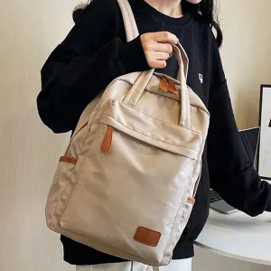 Sohiwoo New Women Laptop Backpacks Daypack Girls Large Capacity School Bag Handbag Men Female Waterproof Nylon Travel Backpacks