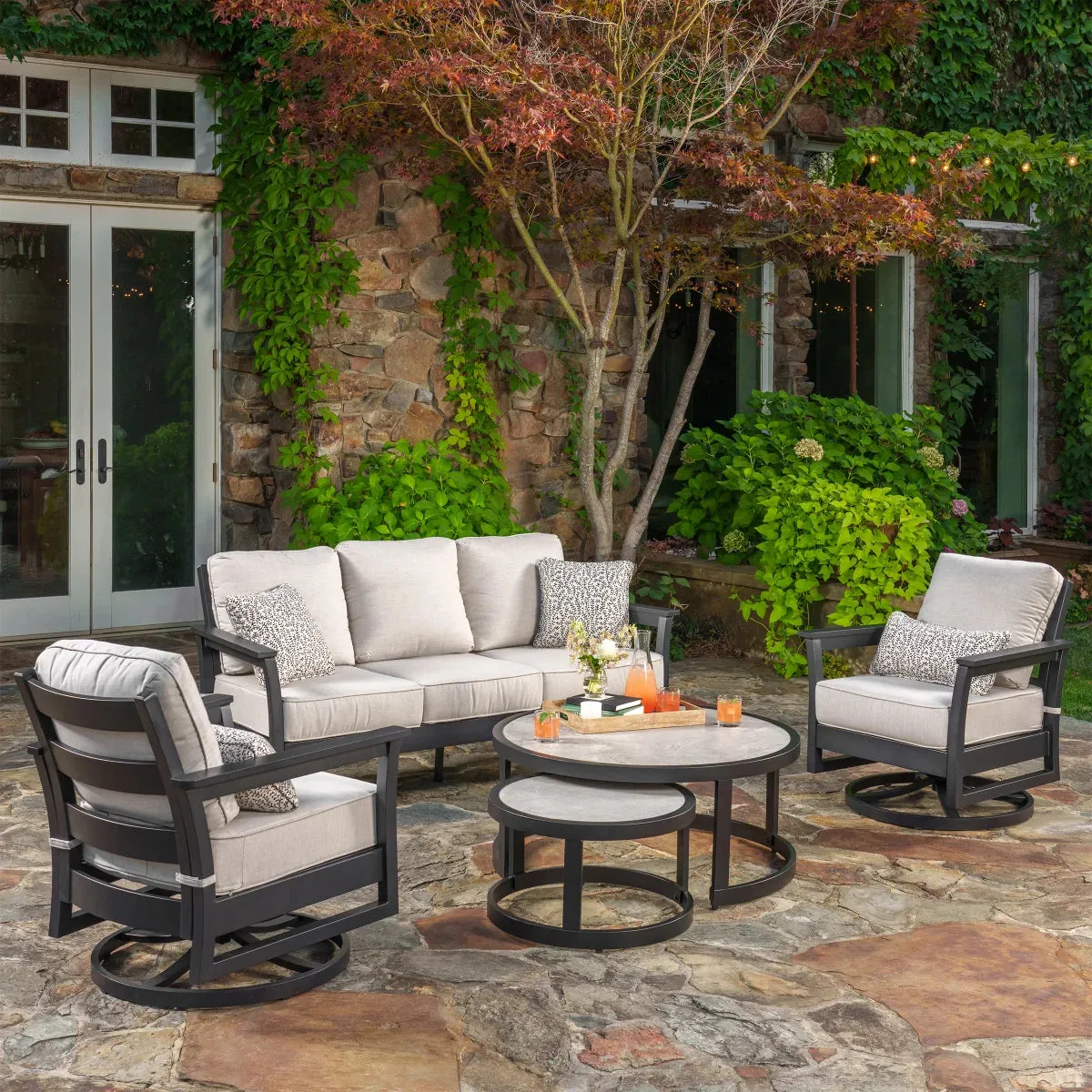 SunVilla Fairchild 5-piece Outdoor Patio Seating Set