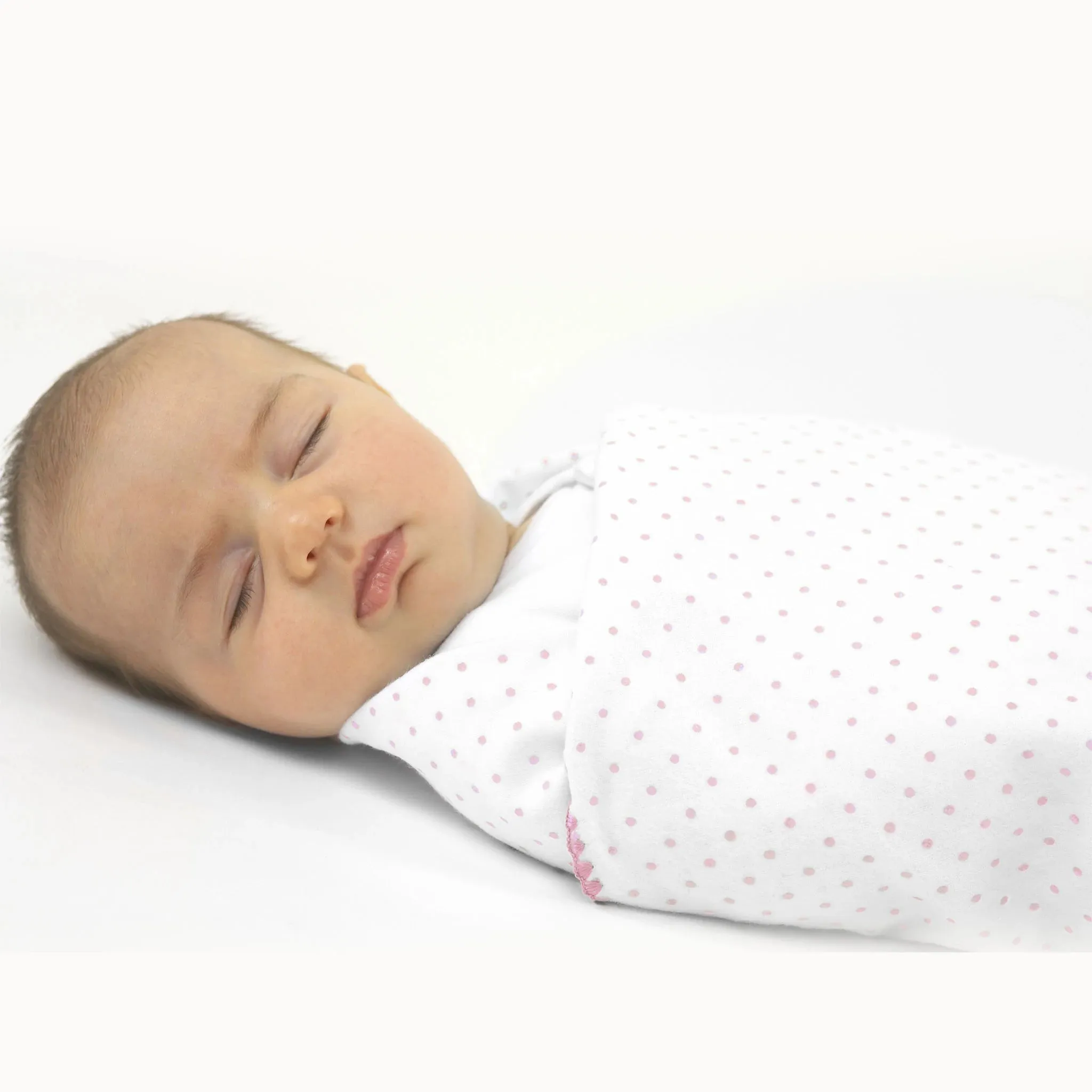 Ultimate Swaddle Blanket - Mama & Baby Chickies, Pink & Very Berry