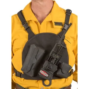 Universal, Adjustable Fit, Nylon Radio Chest Pack