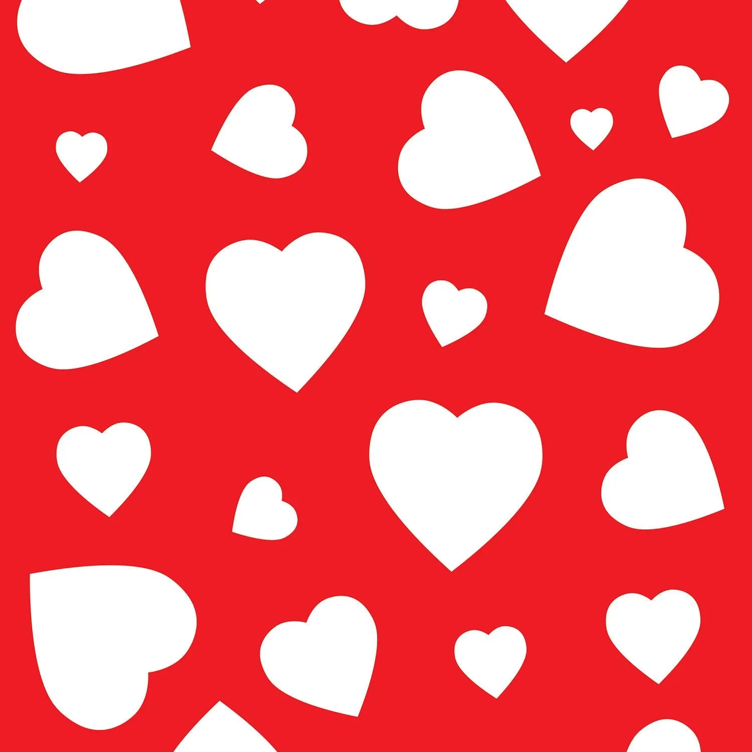 Valentine's Day Heart Tablecover