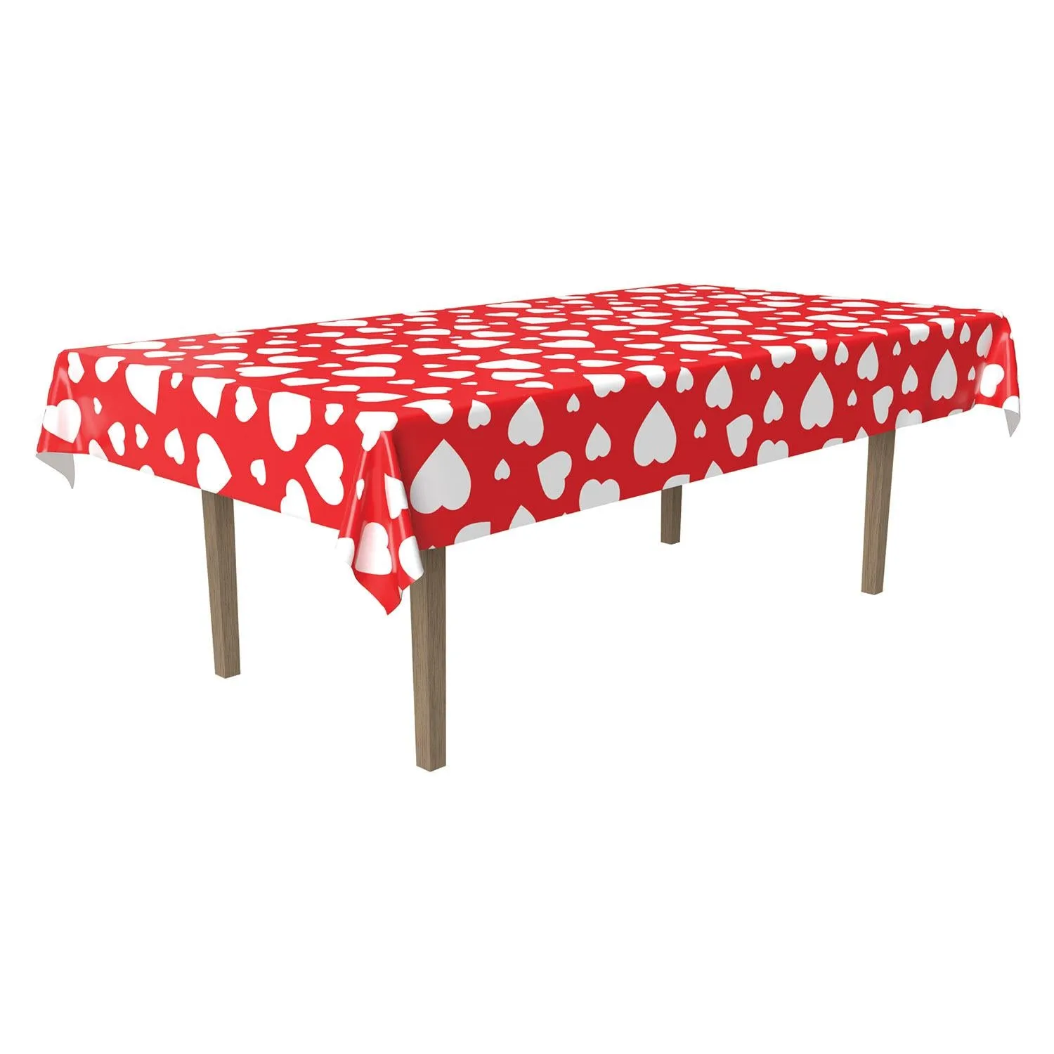 Valentine's Day Heart Tablecover