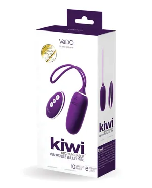 VeDo Kiwi Rechargeable Bullet Vibe (Purple)
