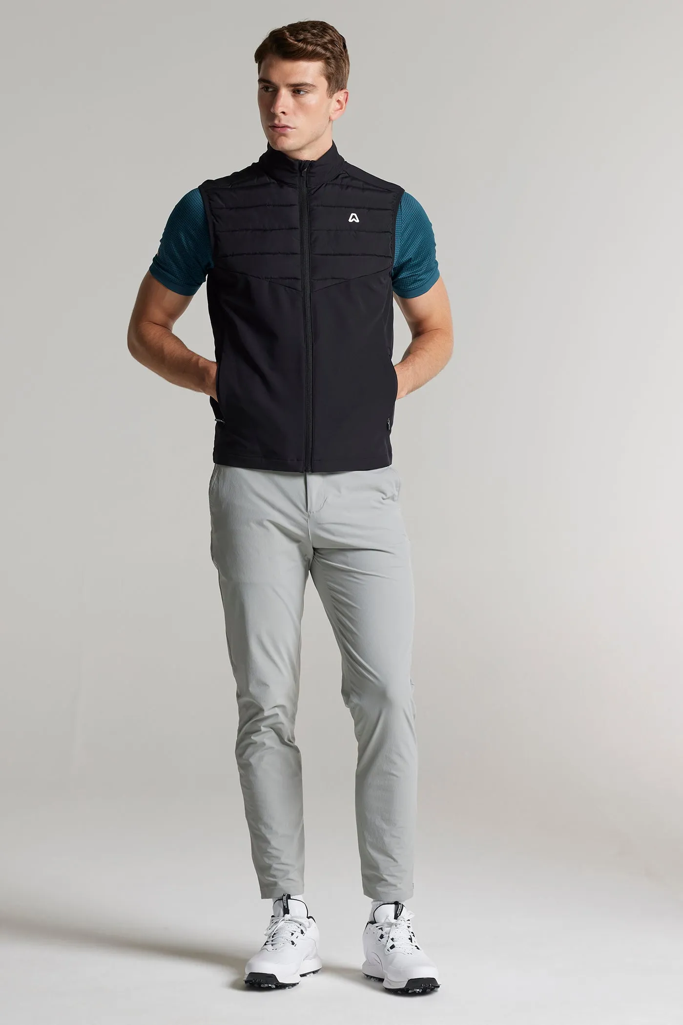 Windproof Gilet - Putter Black